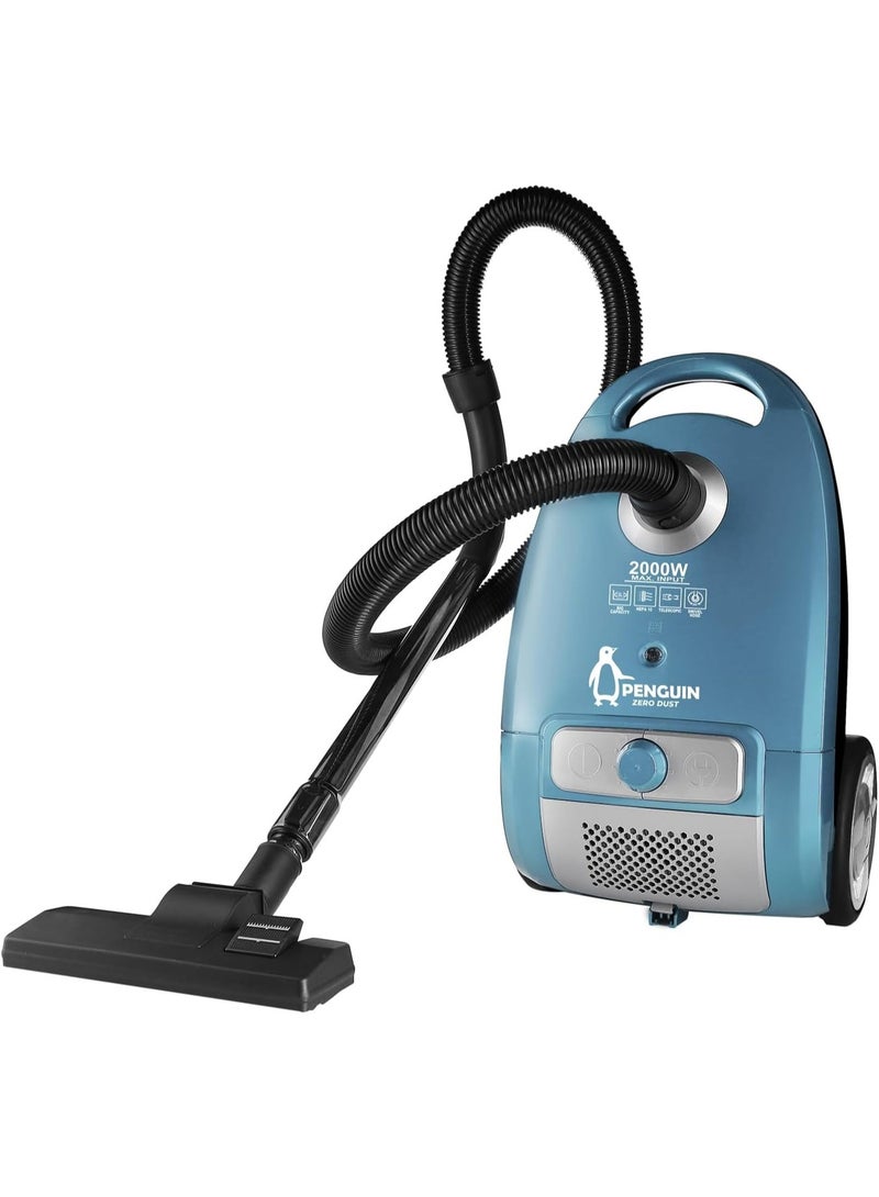 Penguin Vacuum Cleaner Super Charged PV-2400 2400 watt Baby Blue - Image 1